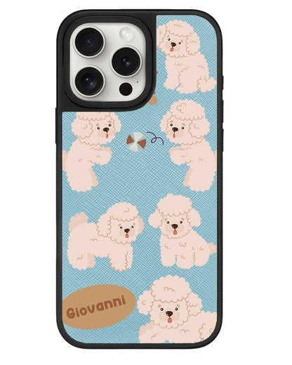 iPhone Leather Grip - Poodle Squad 2.0