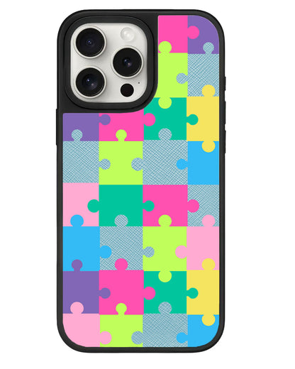 iPhone Leather Grip - Puzzle Piece