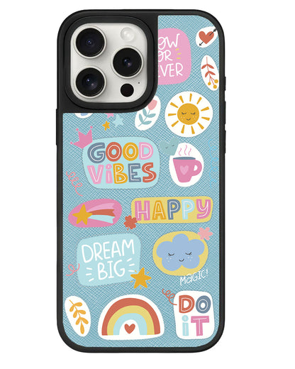 iPhone Leather Grip - Good Day 2.0