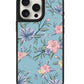 iPhone Leather Grip - Pink & Blue Florals