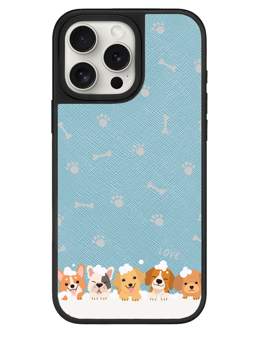 iPhone Leather Grip - Ruff Family 2.0
