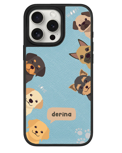 iPhone Leather Grip - Ruff Family 1.0