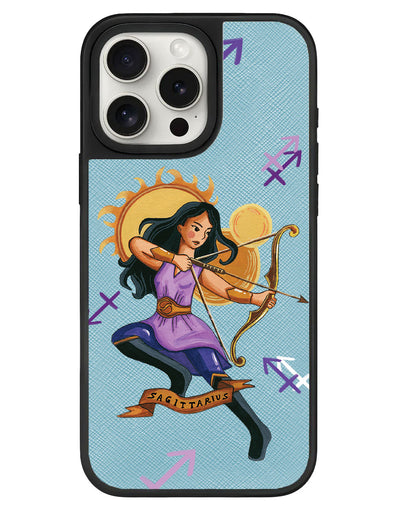 iPhone Leather Grip - Sagittarius