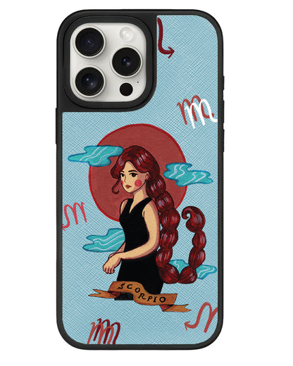 iPhone Leather Grip - Scorpio