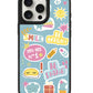 iPhone Leather Grip Case - Self Love Sticker Pack 3.0