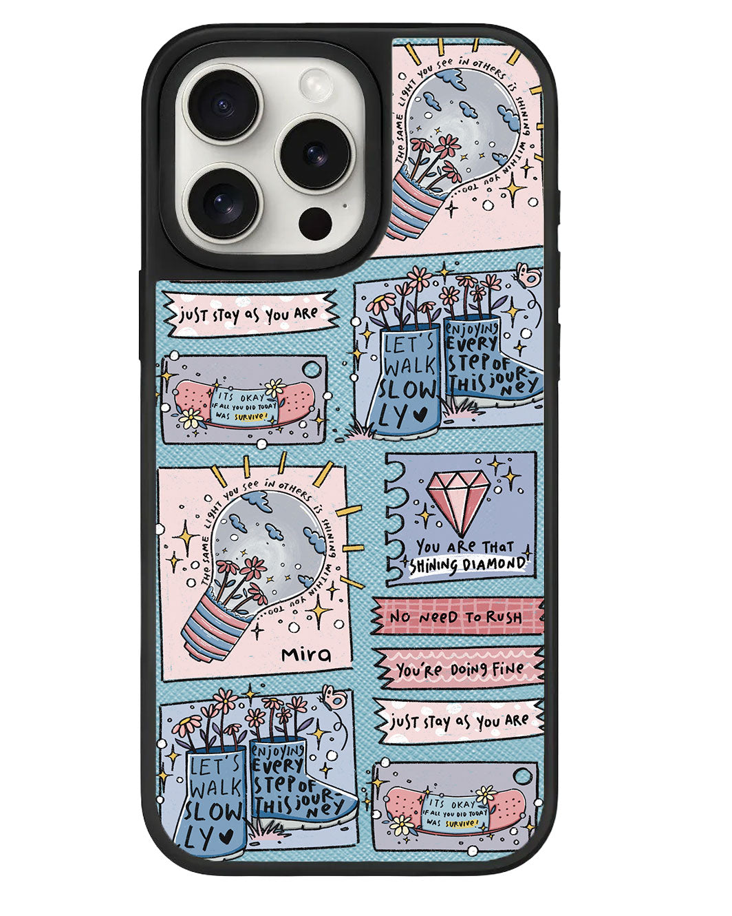 iPhone Leather Grip - Shine