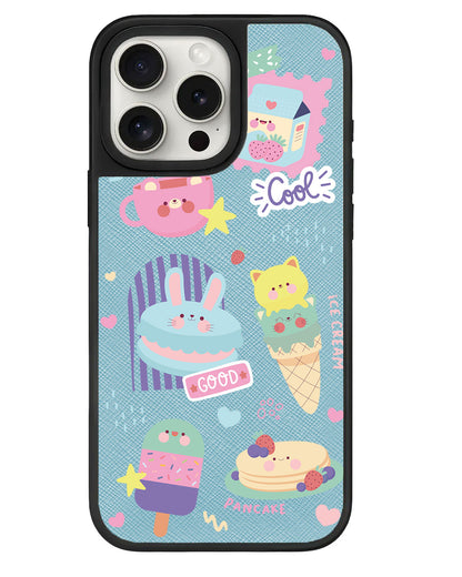 iPhone Leather Grip - Sweet Cafe