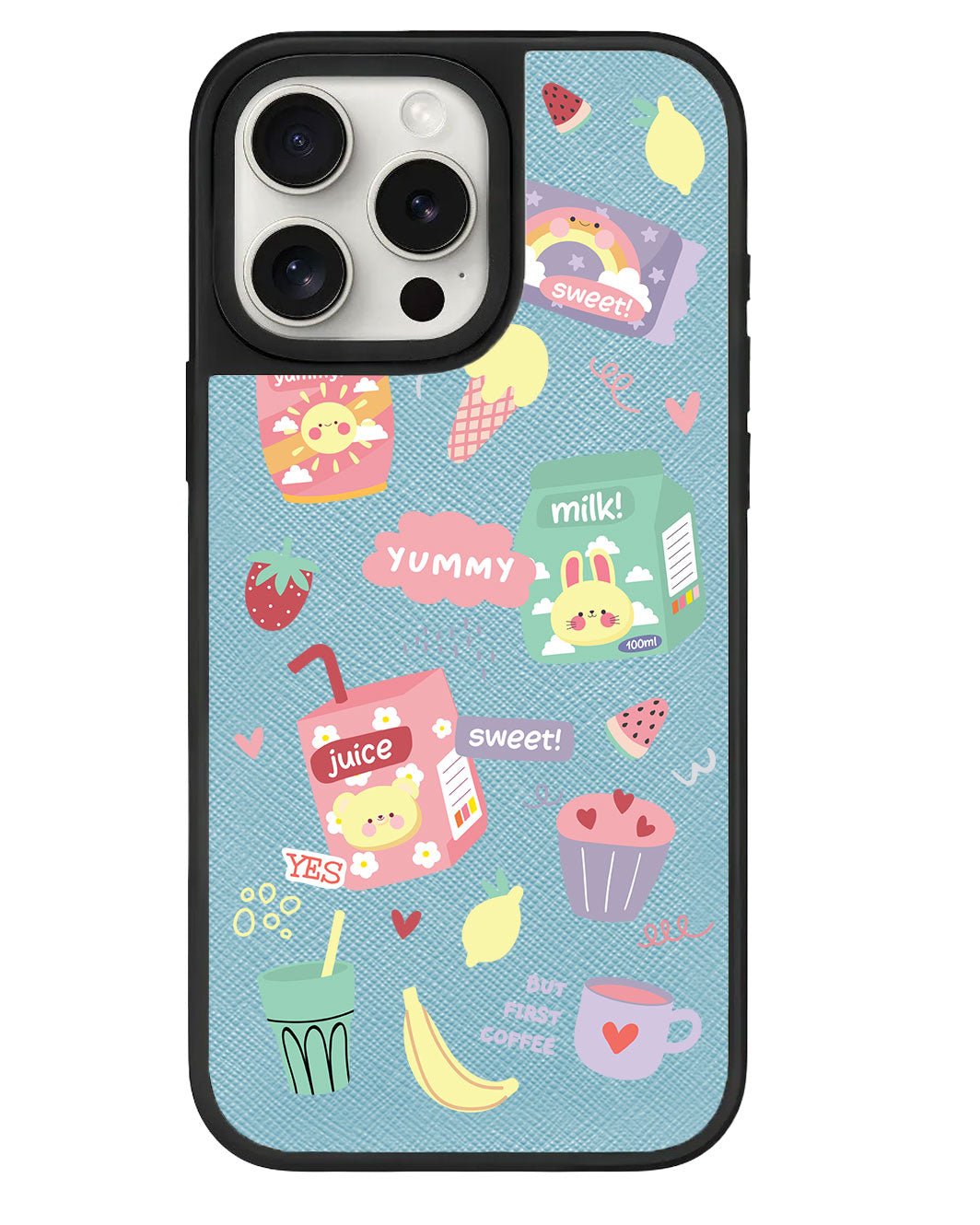 iPhone Leather Grip - Sweet Yummy