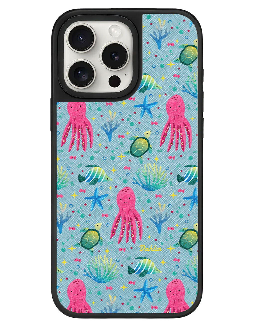 iPhone Leather Grip - Underwater Dreams 2.0