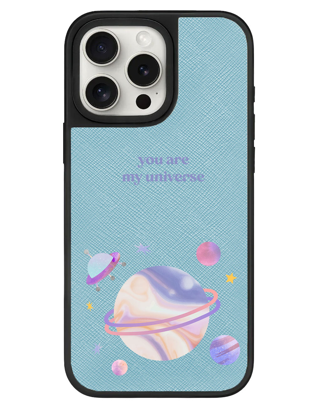 iPhone Leather Grip - My Universe