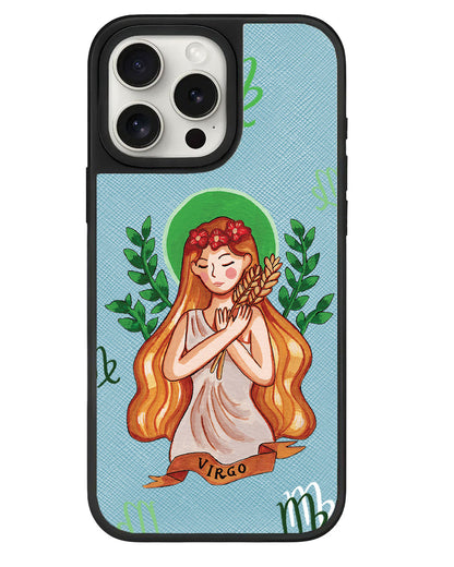 iPhone Leather Grip - Virgo
