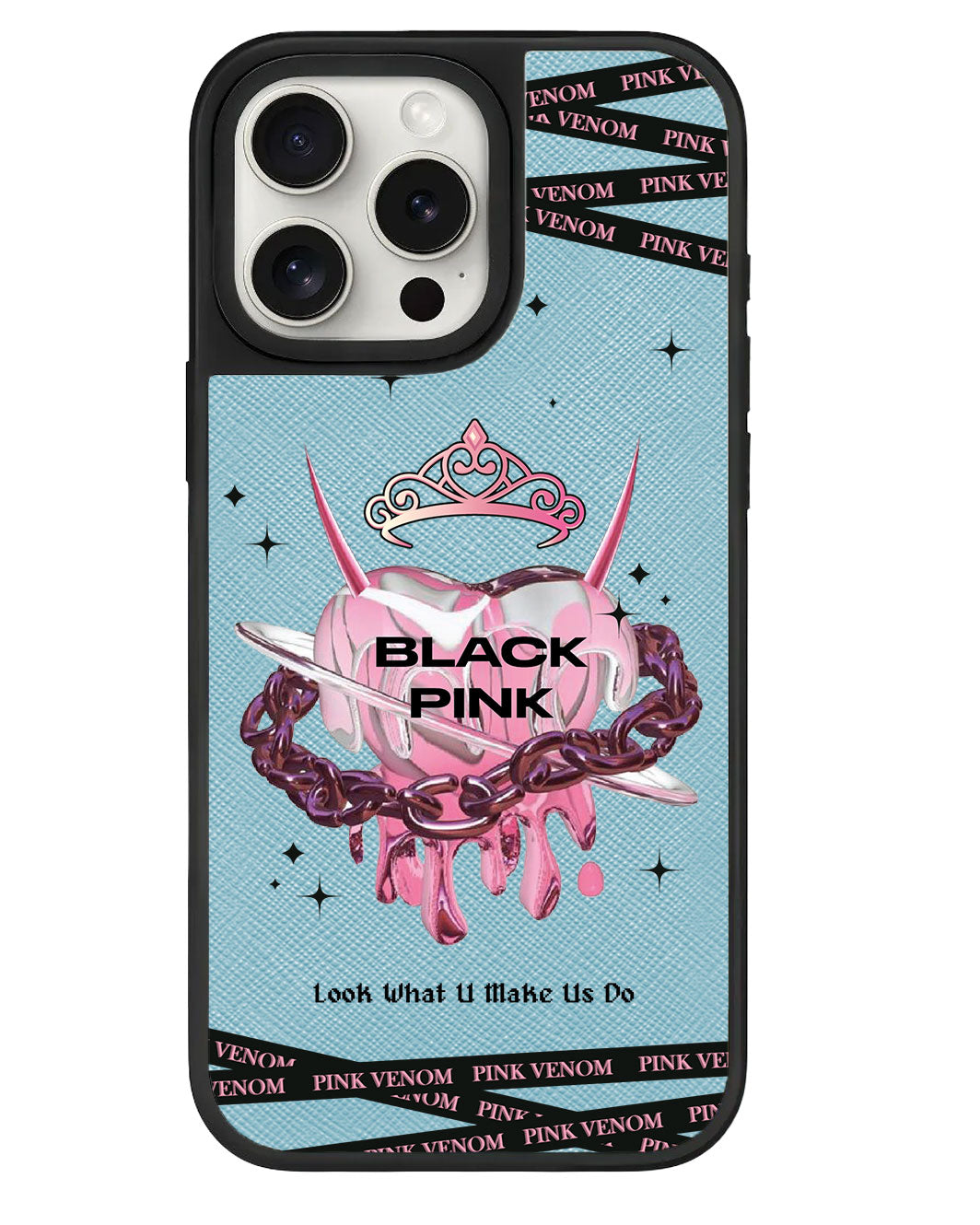 iPhone Leather Grip Case - It's Blackpink