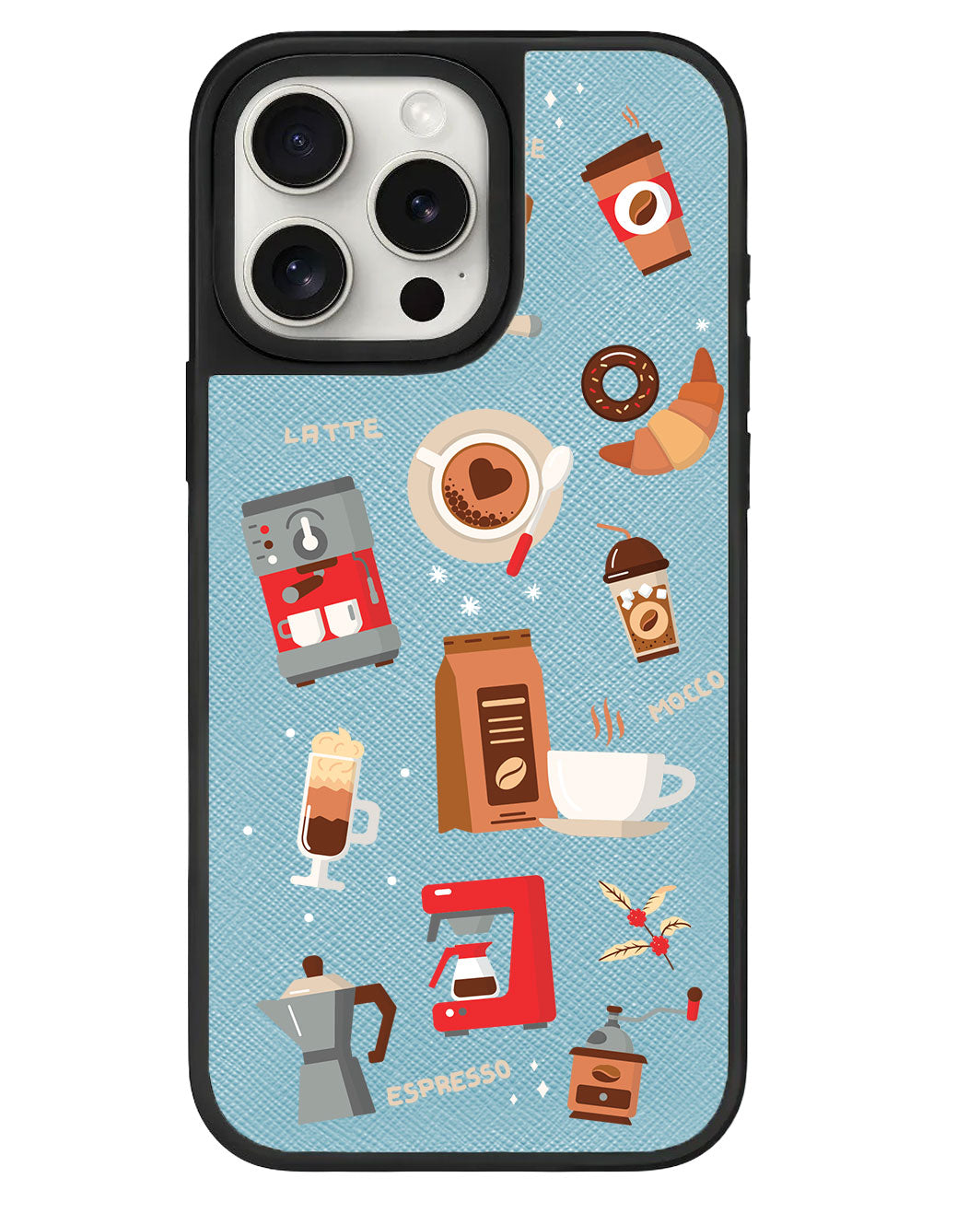 iPhone Leather Grip - Barista