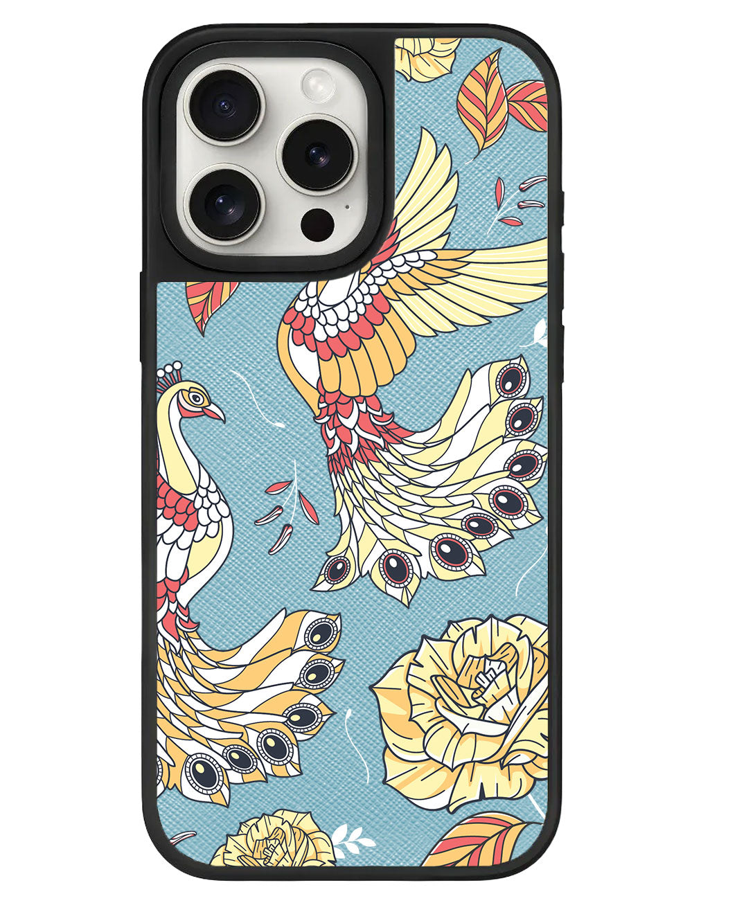 iPhone Leather Grip - Bird of Paradise 5.0