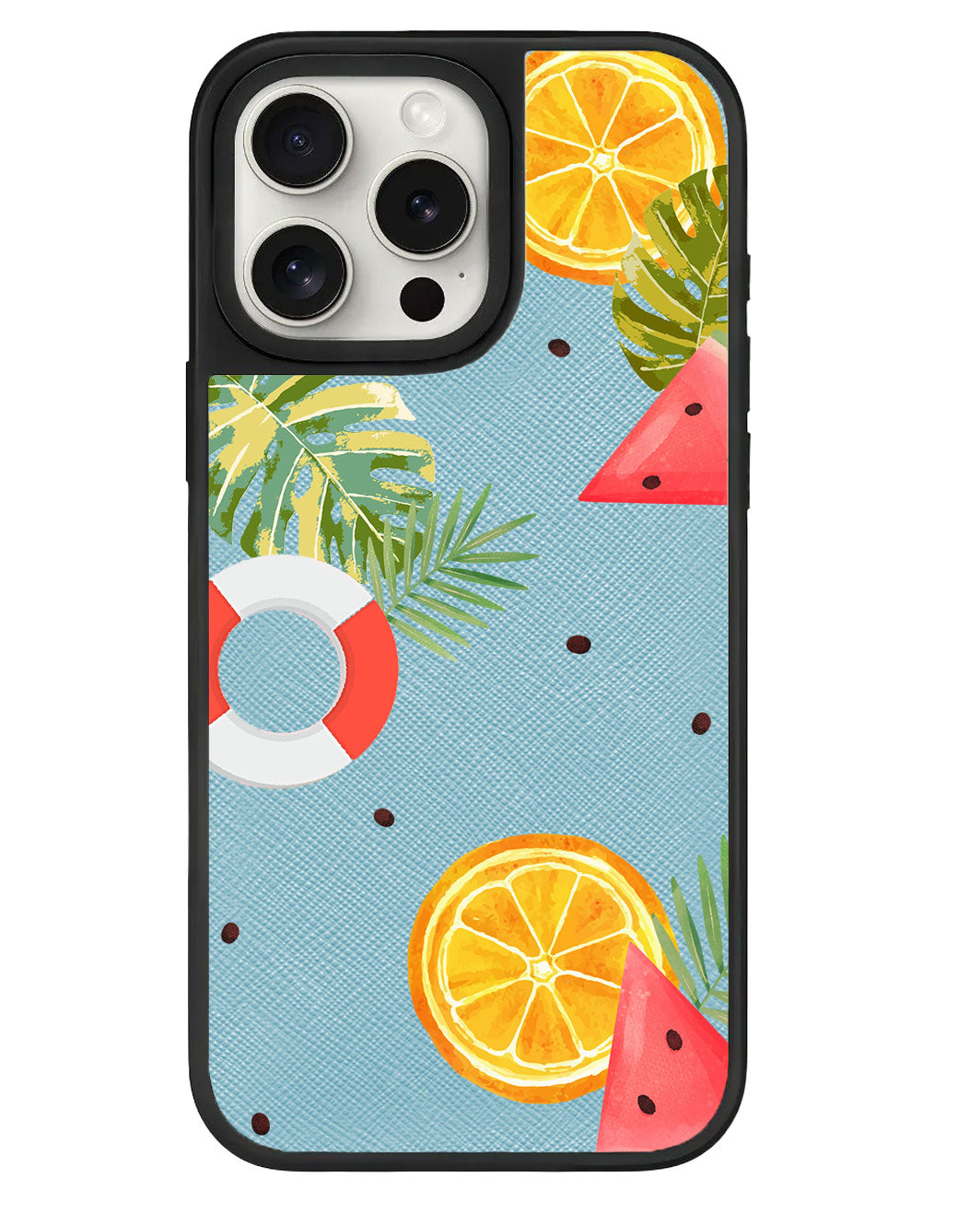 iPhone Leather Grip - Caribbean Vibes