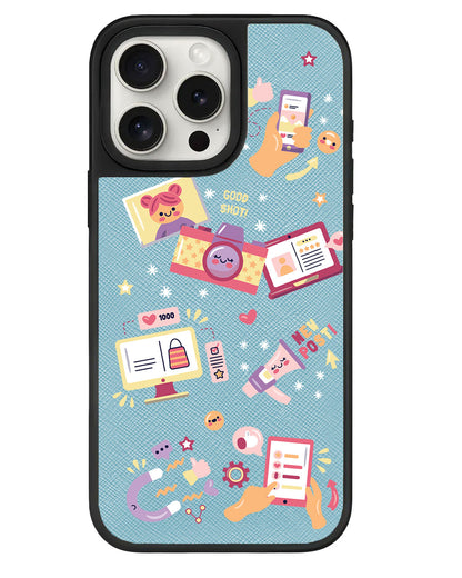 iPhone Leather Grip - Content Creator