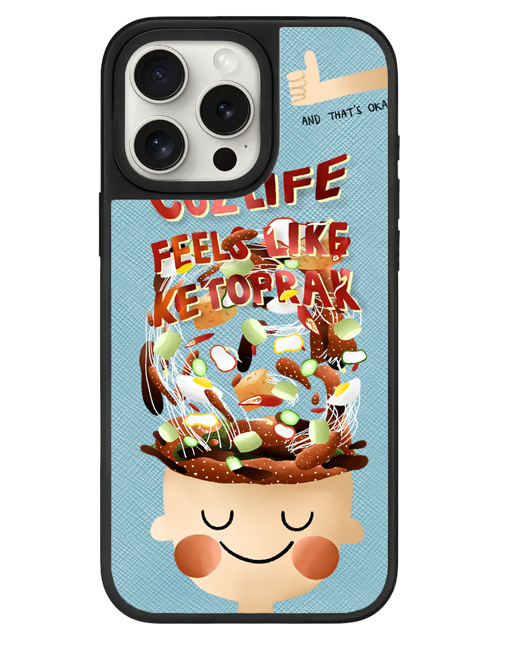 iPhone Leather Grip Case - Ketopuns