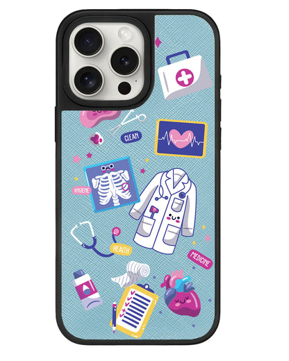 iPhone Leather Grip - Doctor