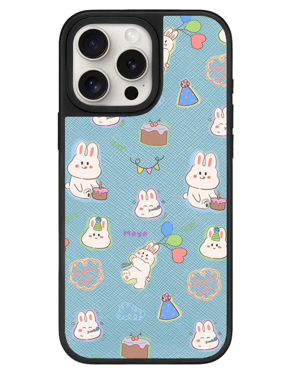 iPhone Leather Grip - Fun Party