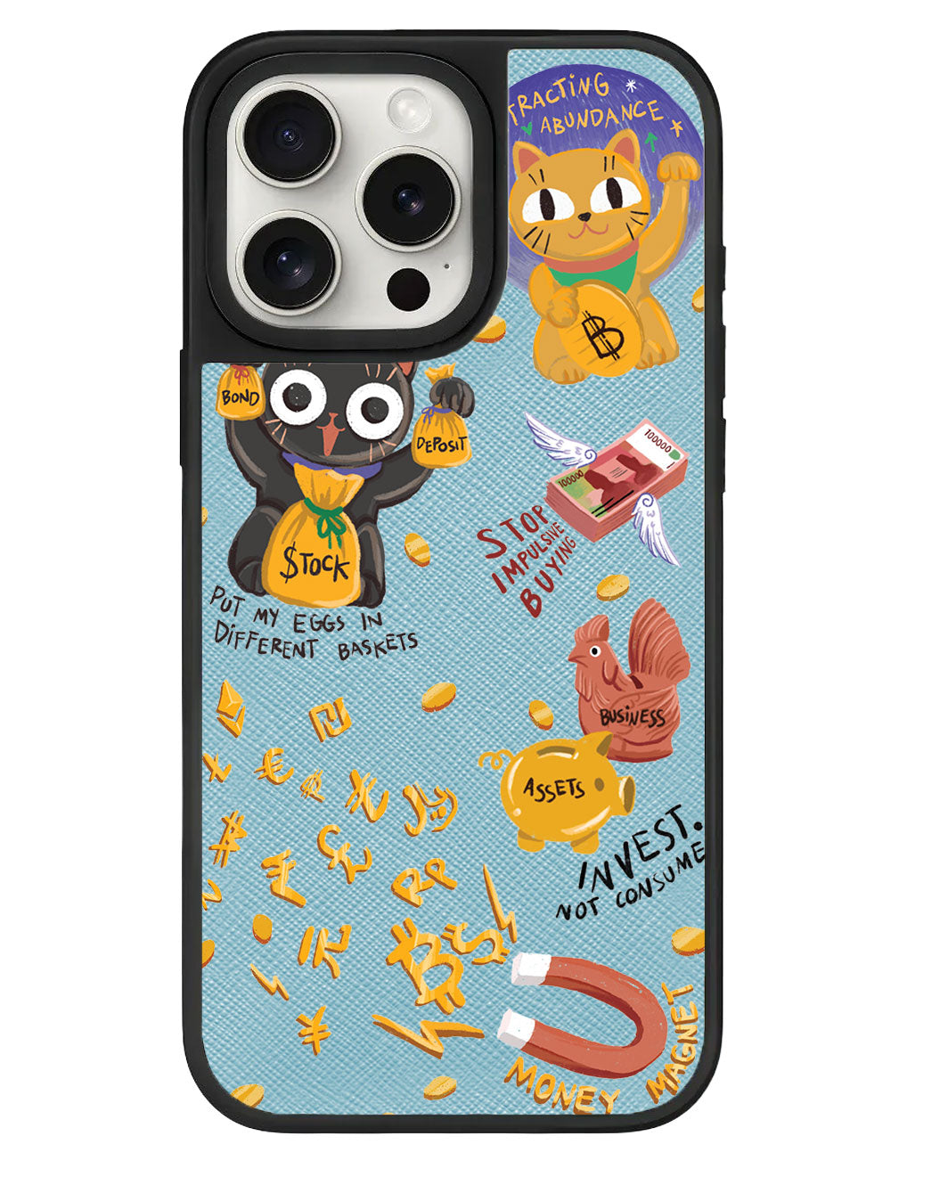 iPhone Leather Grip - I am... Money Magnet!!!!