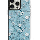 iPhone Leather Grip Case - Lovebird Monochrome