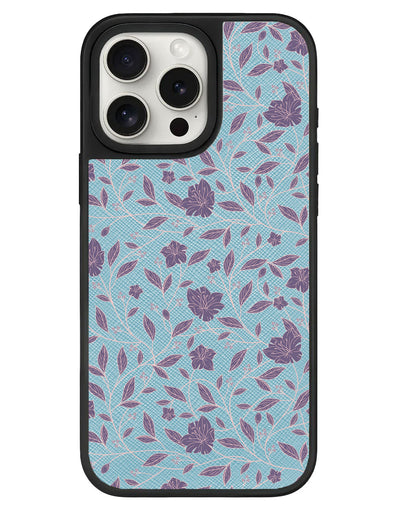 iPhone Leather Grip - Sketchy Flower 4.0