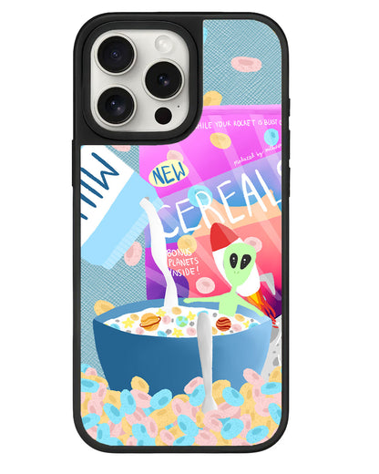 iPhone Leather Grip - Cerealiens
