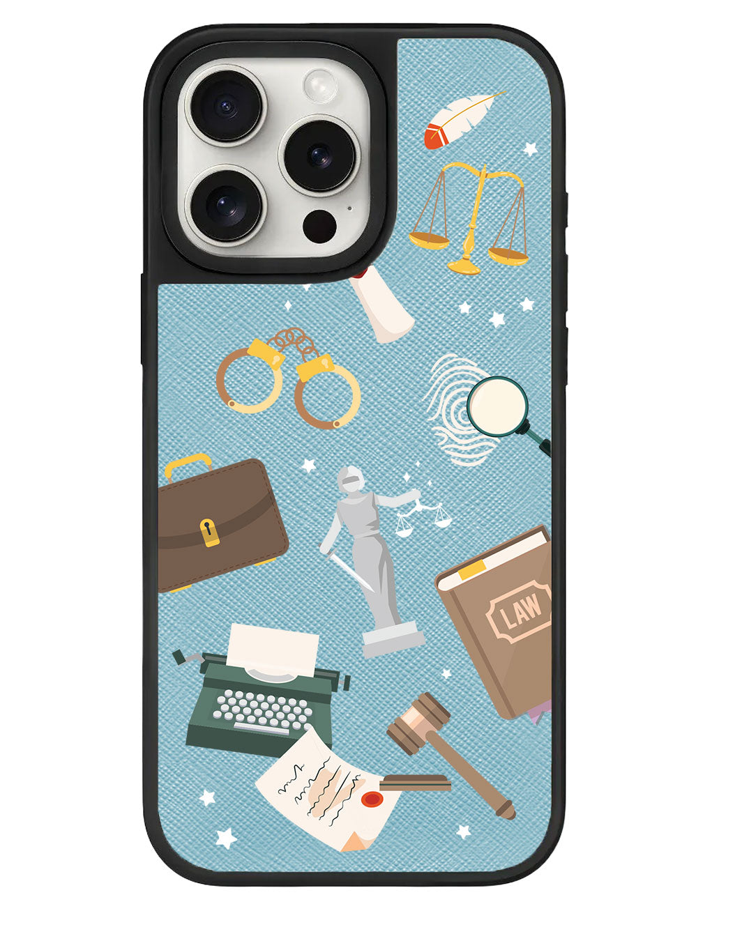 iPhone Leather Grip - Lawyer