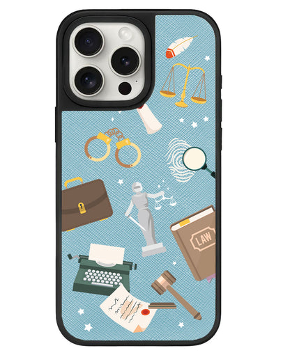 iPhone Leather Grip - Lawyer