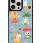 iPhone Leather Grip Case - Magical Garden