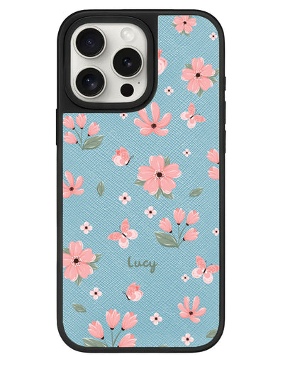 iPhone Leather Grip - Pink Delight