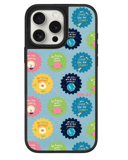 iPhone Leather Grip - Self Reminder Stamps