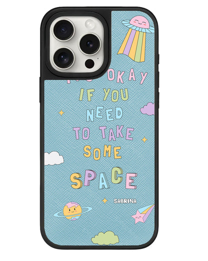 iPhone Leather Grip - Space
