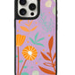 iPhone Leather Grip Case - Autumn Botanical