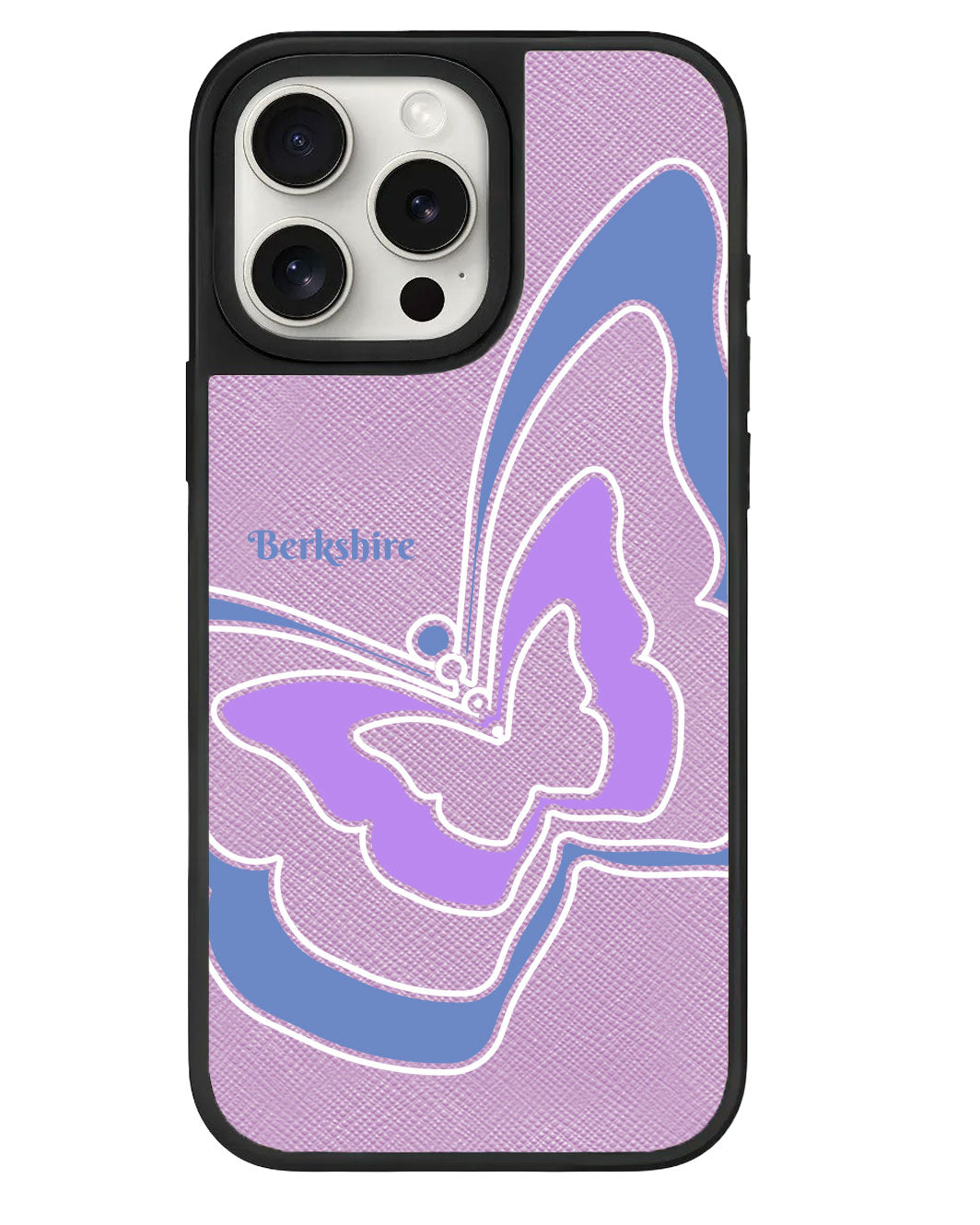 iPhone Leather Grip - Butterfly Pattern 2.0