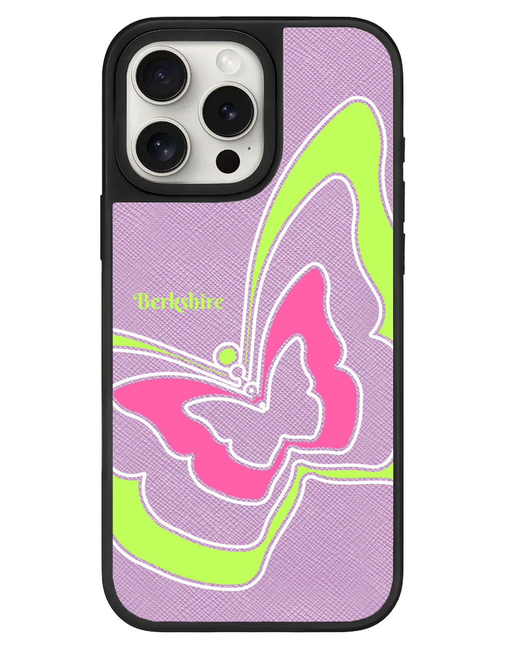 iPhone Leather Grip - Butterfly Pattern 3.0