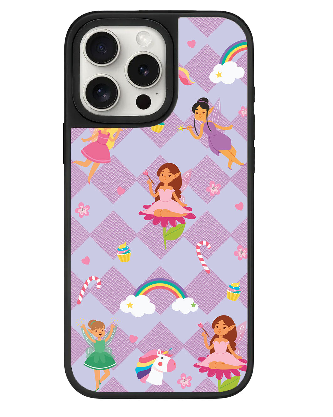 iPhone Leather Grip - Tiny Fairy