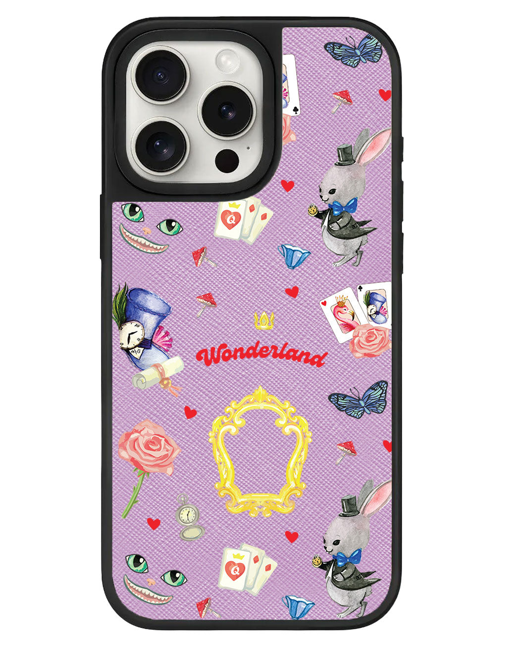iPhone Leather Grip - Wonderland