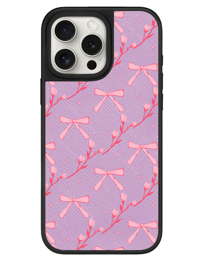 iPhone Leather Grip - Coquette Floral