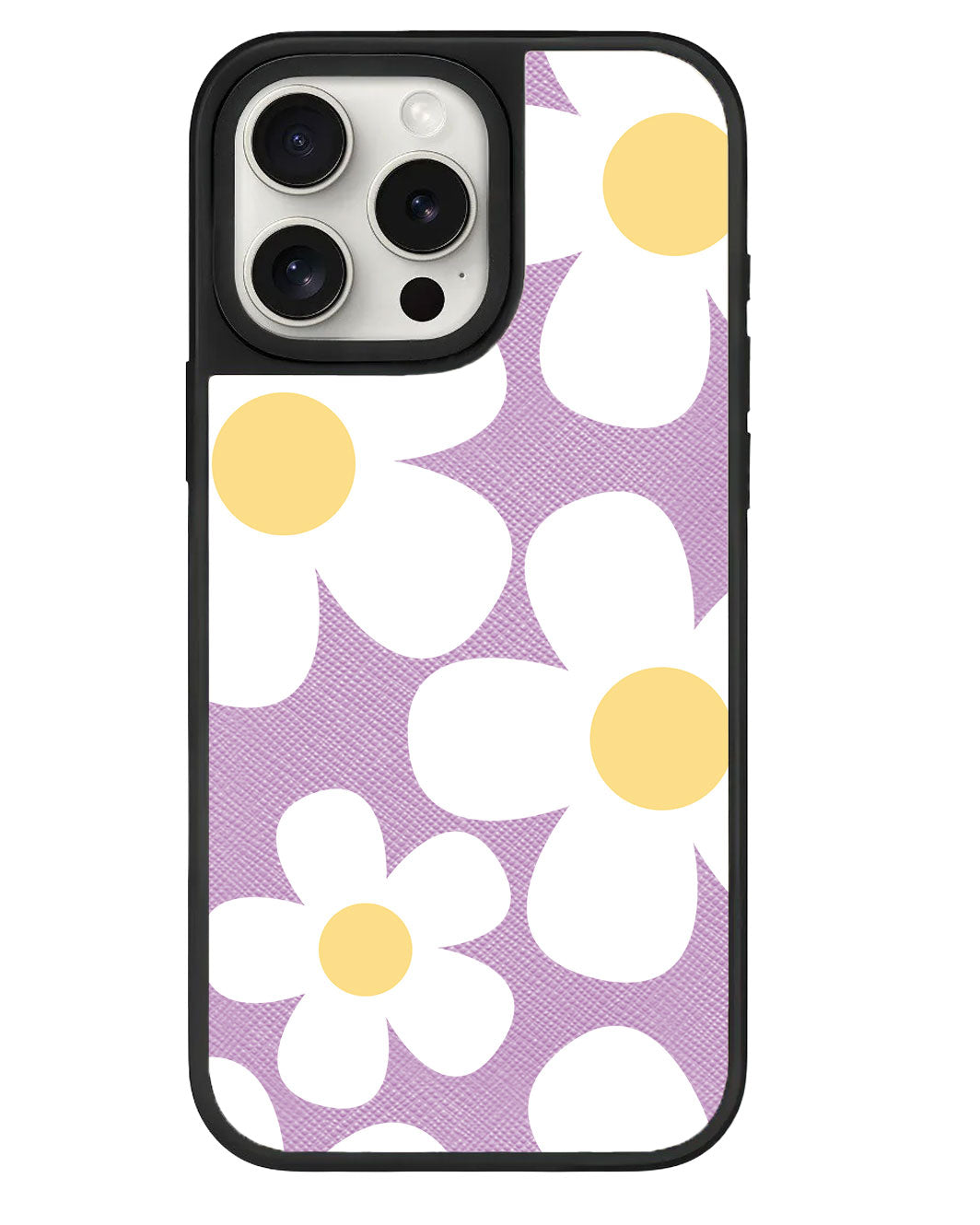 iPhone Leather Grip Case - Daisy 1.0