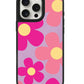 iPhone Leather Grip Case - Daisy Delight