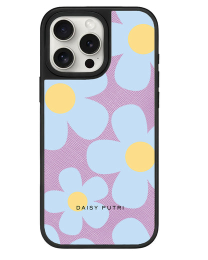 iPhone Leather Grip - Daisy Garland