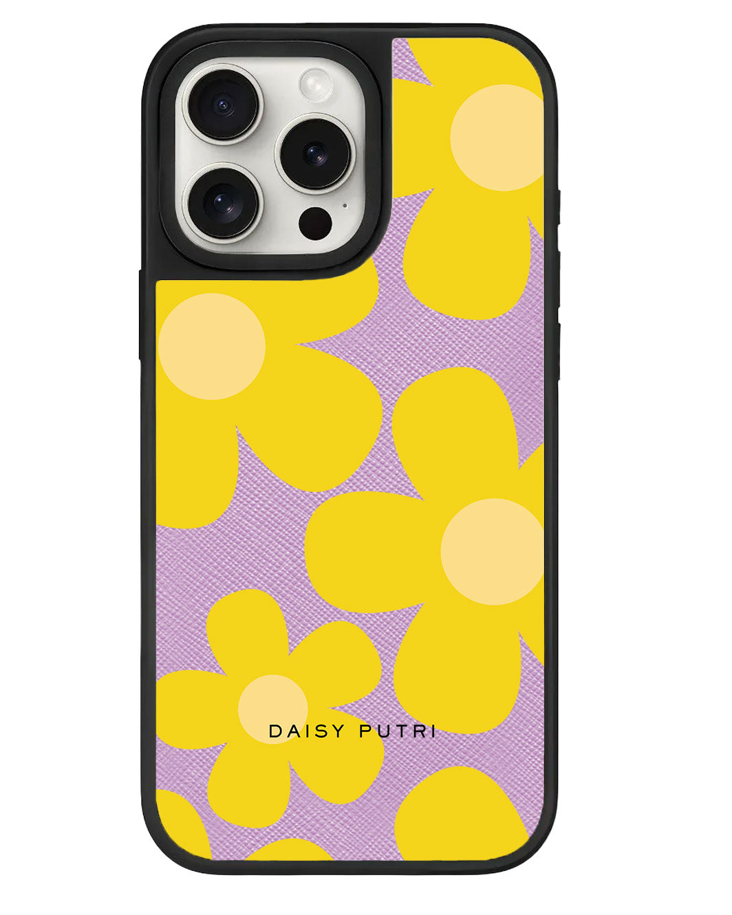 iPhone Leather Grip - Daisy Sunshine