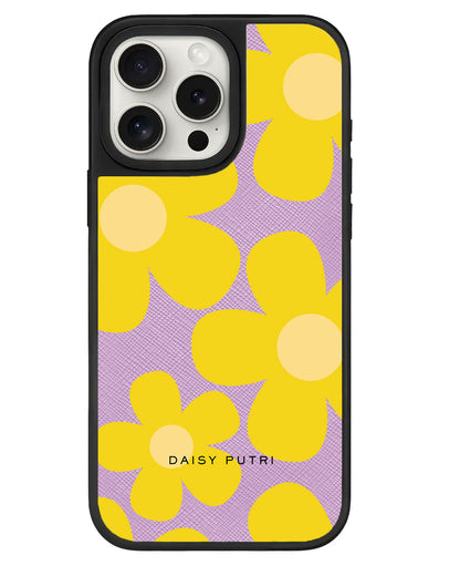 iPhone Leather Grip - Daisy Sunshine