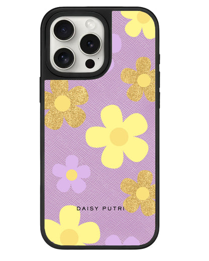 iPhone Leather Grip - Daisy Twinkle