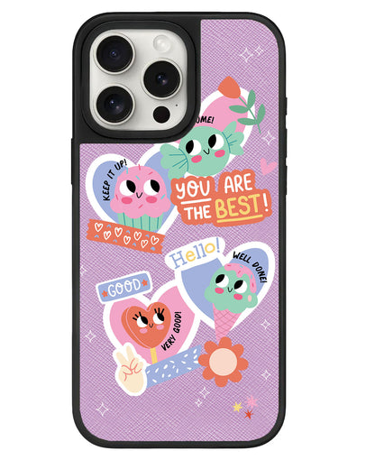 iPhone Leather Grip - Dessert Party