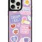 iPhone Leather Grip Case - Dream Sticker Pack