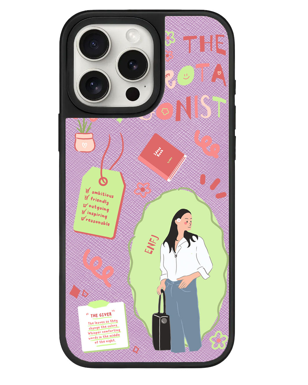 iPhone Leather Grip - ENFJ