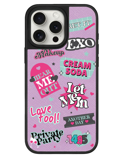 iPhone Leather Grip - EXO Cream Soda