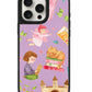 iPhone Leather Grip Case - Fairy Cat